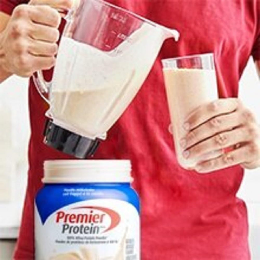 Premier Protein Powder, Vanilla Milkshake, High Protein Powder, 30g of Protein, 1g Sugar, 100% Whey Protein, Keto Friendly, Gluten Free, 17 Servings, 663 Grams 🍁 All In One Marketplace Canada