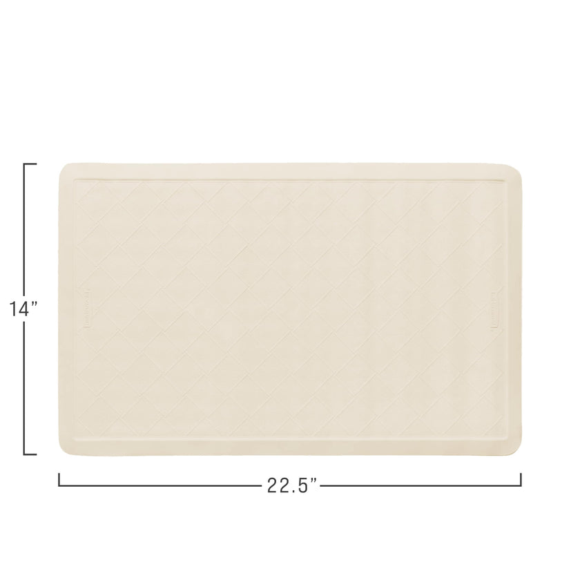 Rubbermaid Commercial Products Bath Tub and Shower Mat | Medium - 14 x 24 in. | White | Machine Washable | Safti-Grip Non-Slip Bathroom Mat with Suction Cups for Home/Hotel/Shower/Bathtub 🍁 All In One Marketplace Canada