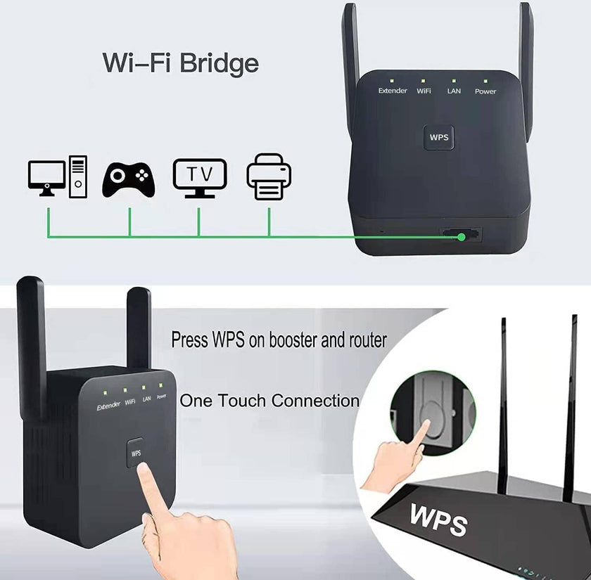 2026 Fastest WiFi Extender, WiFi Repeater, WiFi Booster, Covers Up to 10000 Sq.ft and 60 Devices, Internet Booster - with Ethernet Port, Quick Setup, Home Wireless Signal Booster 🍁 All In One Marketplace Canada