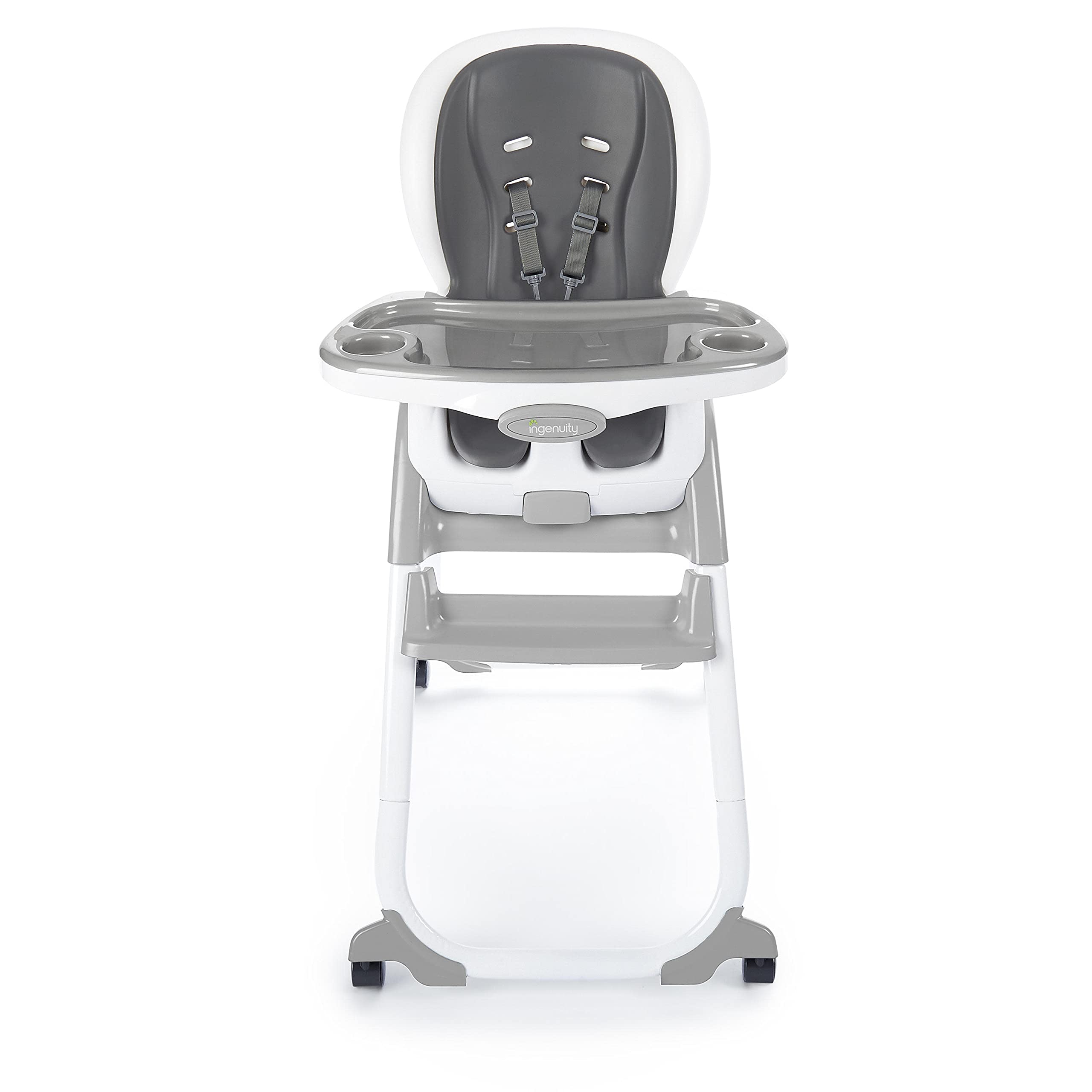 Ingenuity SmartClean Trio Elite 3-in-1 Convertible Baby High Chair, Toddler Chair, and Dining Booster Seat-Slate 🍁 All In One Marketplace Canada
