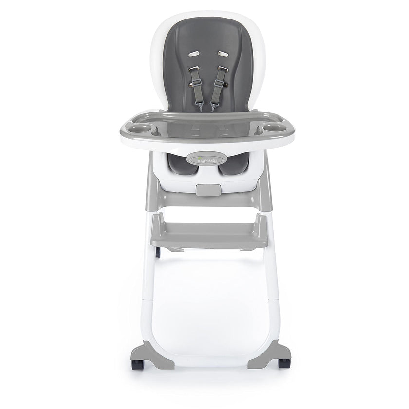 Ingenuity SmartClean Trio Elite 3-in-1 Convertible Baby High Chair, Toddler Chair, and Dining Booster Seat-Slate 🍁 All In One Marketplace Canada