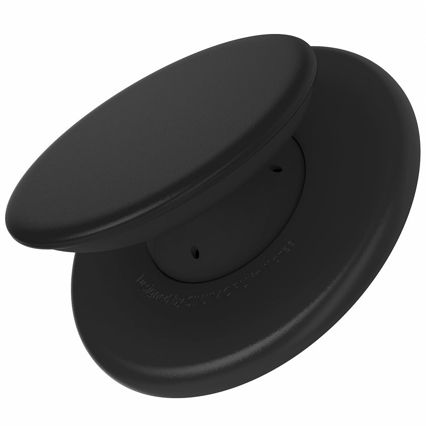 Sinjimoru for MagSafe Phone Grip, Soft Silicone Magnetic Finger Grip for iPhone 17/16/15/14/13, Comfortable One-Touch Holding, M-Tap Tok Black 🍁 All In One Marketplace Canada