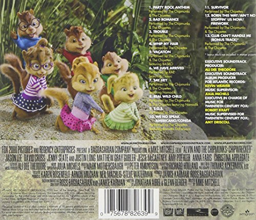 Soundtrack / Alvin And The Chipmunks: Chipwrecked - CD (Used)