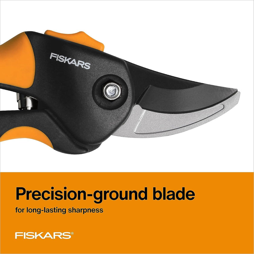 Fiskars Bypass Pruning Shears, Branch Cutter with 5/8