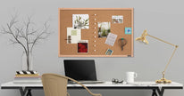 Quartet Natural Cork Bulletin Board, 35