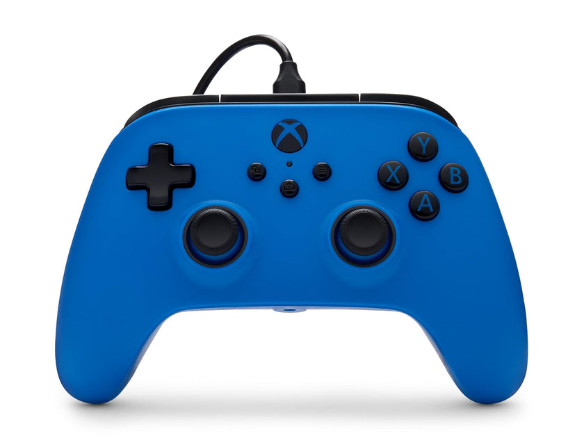 PowerA Symmetric Wired Controller for Xbox Series X|S - Blue, Officially licensed, Inline Thumbstick Layout, Windows 10/11 compatible, Dual Rumble Motors, Impulse Triggers, 3.5 mm Audio Jack 🍁 All In One Marketplace Canada