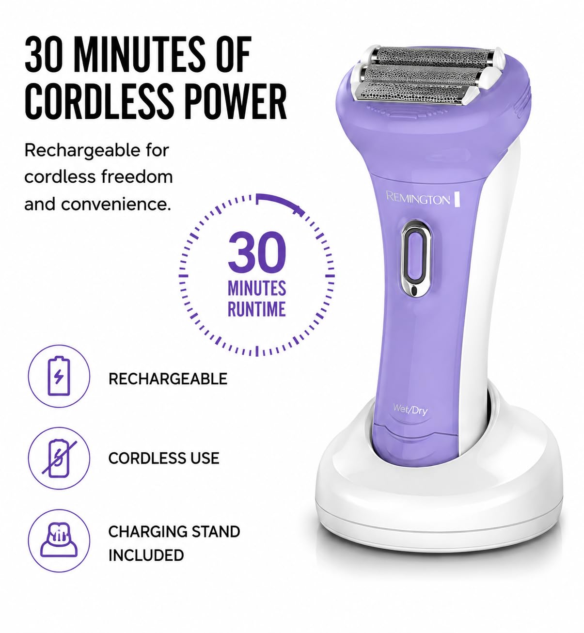 Remington Smooth & Silky Electric Shaver for Women 🍁 All In One Marketplace Canada