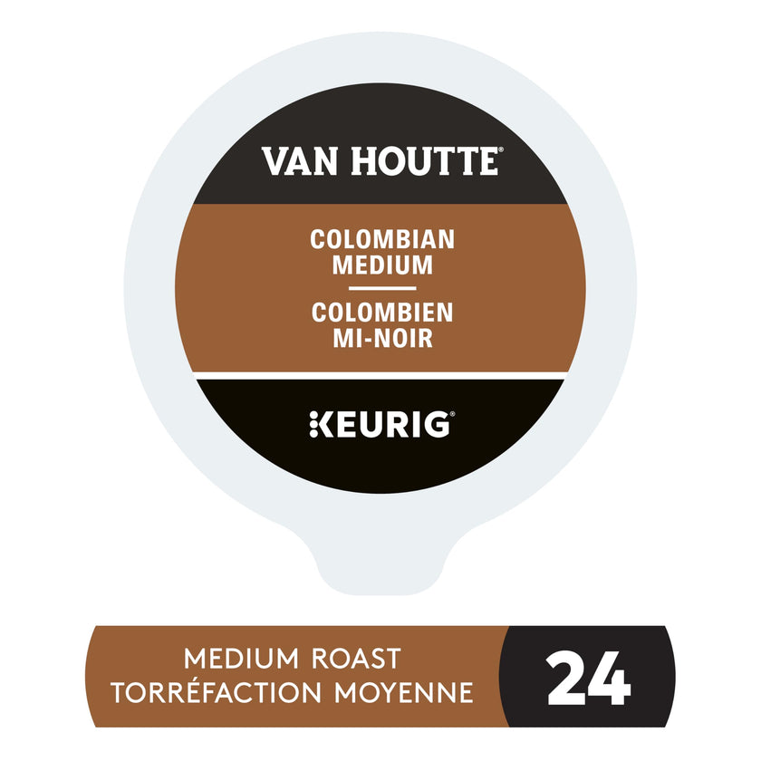 Van Houtte Colombian Medium K-Cup Coffee Pods, 24 Count For Keurig Coffee Makers 🍁 All In One Marketplace Canada