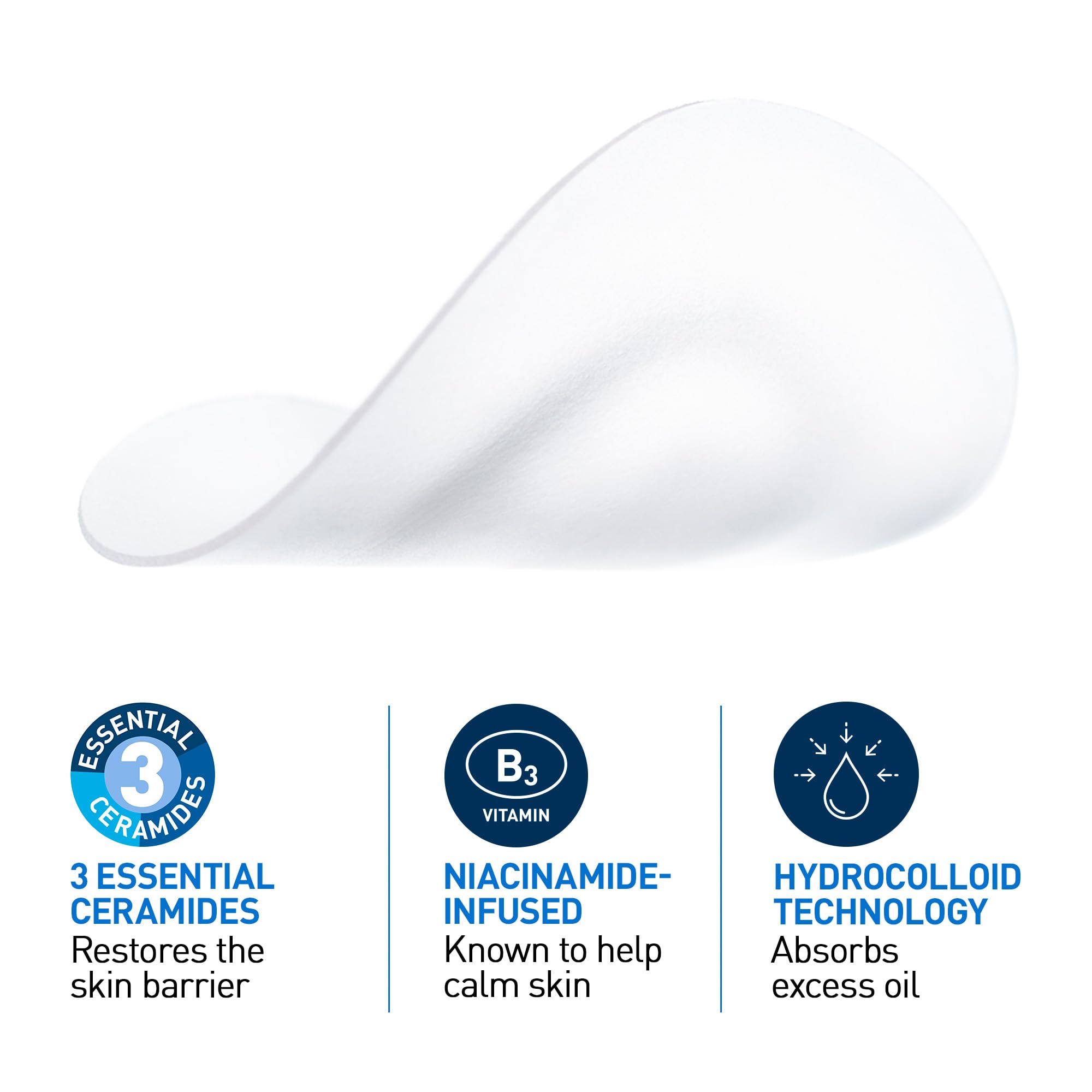CeraVe Spot Barrier Patches, Hydrocolloid Acne Spot Patch with Niacinamide & 3 Essential Ceramides, Invisible on All Skin Tones, for Acne-Prone & Sensitive Skin, 22 count 🍁 All In One Marketplace Canada