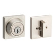 Weiser Elements Satin Nickel Square Deadbolt Lock, ANSI/BHMA Grade 3 Certified Front Door Lock, Kick Proof, Bump Proof & Anti-theft Exterior Door Lock with Key, Traditional Door Locks for Entry Door 🍁 All In One Marketplace Canada