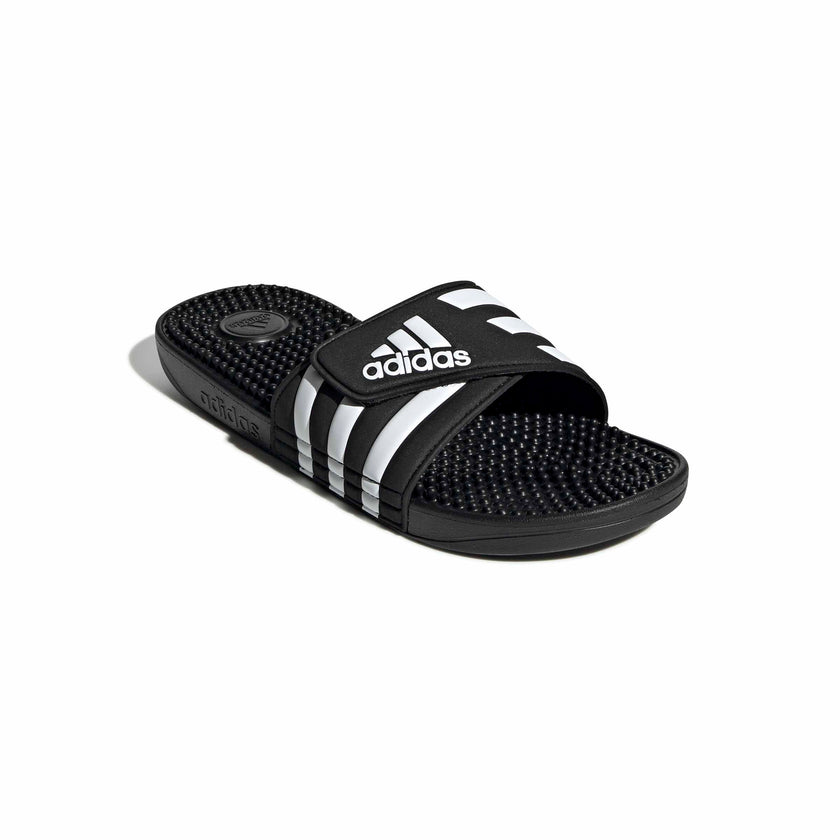 adidas Unisex-Adult Adissage, Core Black/White/Core Black, 13 🍁 All In One Marketplace Canada