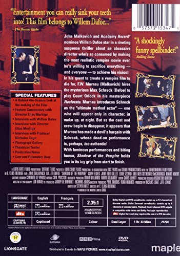 Shadow of the Vampire (Widescreen)
