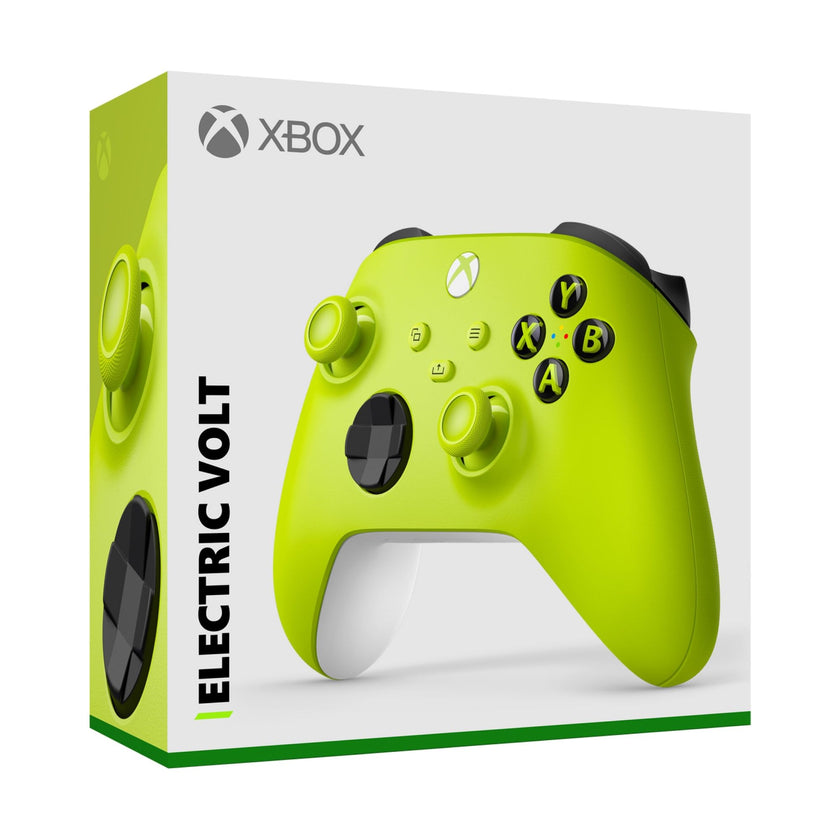 XBOX Core Wireless Gaming Controller – Electric Volt – XBOX Series X|S, XBOX One, Windows PC, Android, and iOS - Electric Volt Controller Edition 🍁 All In One Marketplace Canada