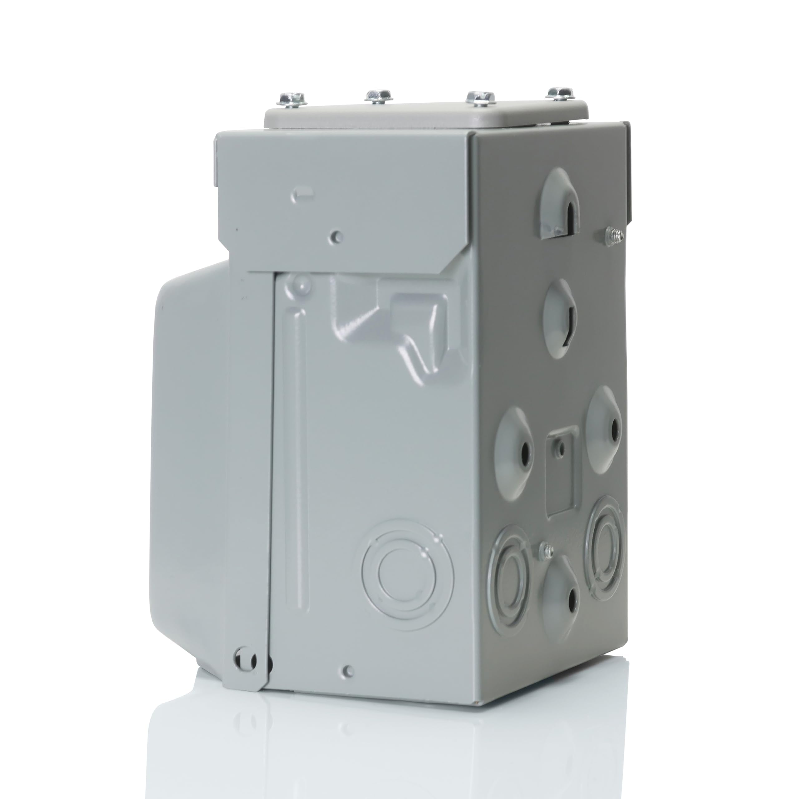 Leviton 50A Outdoor EV Charging Outlet with Metal Weather-Resistant Cover, Surface Mount, EVCVM-050, Gray 🍁 All In One Marketplace Canada