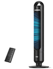 DREO Tower Fan for Bedroom, 90° Oscillating Standing Fans for Room with 4 Speeds, 3 Modes, 28dB Quiet for Sleep, 26ft/s Velocity, 8H Timer, Remote, Living Room, Office, Home, Black 🍁 All In One Marketplace Canada