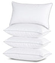 Casa Platino Bed Pillows Standard Size 4 Pack (20x26) - Down Alternative Sleeping Pillows, Hotel Quality, Hypoallergenic & Supportive for Side & Back Sleepers 🍁 All In One Marketplace Canada