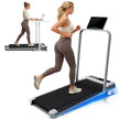 Yagud Walking Pad with 8% Incline, 3 in 1 Treadmill for Home & Office, 2.5HP Under Desk Treadmill with Handle, Portable Treadmill with Remote Control & Led Display, No Installation 🍁 All In One Marketplace Canada