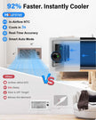 Hisummer Register Booster Fan for 4