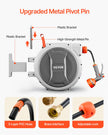 VEVOR Retractable Garden Hose Reel, 1/2 Inch x 84 ft Wall Mounted Hose Reel, Heavy Duty Garden Hose Reel with 9 Patterns Nozzle, Any Length Lock, Upgraded Slow Return System and 180°Swivel Bracket 🍁 All In One Marketplace Canada