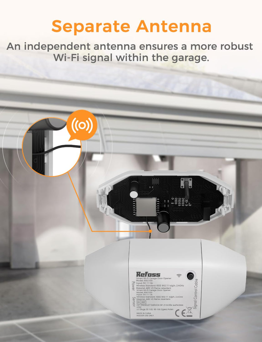 Refoss Smart Wi-Fi Garage Door Opener, Apple HomeKit Supported 🍁 All In One Marketplace Canada