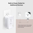 TP-Link AV1000 Powerline Ethernet Adapter(TL-PA7017P KIT) - Gigabit Port, Plug and Play, Extra Power Socket for Additional Devices, Ideal for Smart TV 🍁 All In One Marketplace Canada