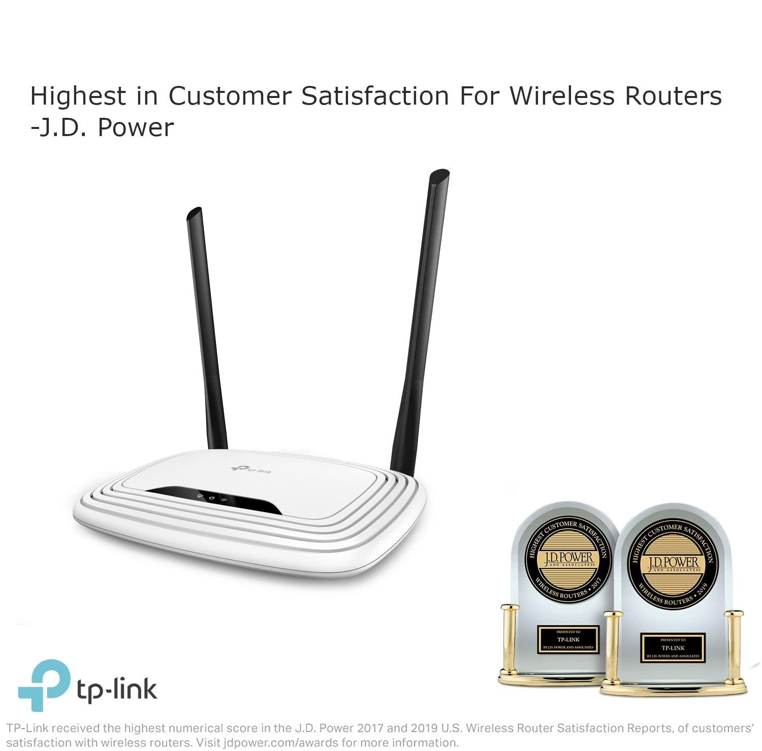 TP-Link N300 WiFi Router (TL-WR841N) - 2 x 5dBi High Power Antennas, Supports Access Point, WISP, Up to 300Mbps 🍁 All In One Marketplace Canada