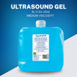 Wavelength® 5L Blue Multi-Purpose Ultrasound and Transmission Gel.1x5L Jug with Empty 250ml Refillable Bottle. Made in Canada. (1) 🍁 All In One Marketplace Canada