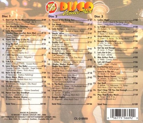 Various / Non-Stop Disco Mix - CD (Used)