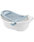 Skip Hop Baby Bath Tub 4-in-1 Grow with Baby Infant to Toddler Bathtub with Supportive Sling and Sit-Up Support Wave Age 0m+ 🍁 All In One Marketplace Canada