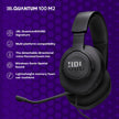 JBL Quantum 100M2 - Wired Over-Ear Gaming Headset with omnidirectional, Detachable mic with Mute Option and Fabric-Covered Memory Foam Ear Cushions, Compatible with All Platforms (Black) 🍁 All In One Marketplace Canada