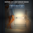 MCGOR 10inch Under Cabinet Lighting, 2 Pack Rechargeable Motion Sensor Light Indoor, 5 Levels Dimmable Magnetic Closet Lights, Wireless Under Counter Lights for Kitchen, Stairs 🍁 All In One Marketplace Canada