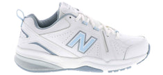 New Balance Women's 608 V5 Casual Comfort Cross Trainer, White/Light Blue, 8.5 W US 🍁 All In One Marketplace Canada