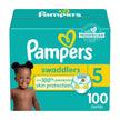 Pampers, Swaddlers Diapers, Ultra Absorbent Disposable Infant Diaper, Size 5 (12.25+ kg), 100 Count 🍁 All In One Marketplace Canada
