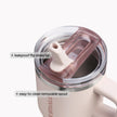 Stanley Quencher ProTour Flip Straw Tumbler with Leakproof Lid 30 oz | Built-in Straw and Handle | Cup Holder Compatible for Travel | Insulated Stainless Steel Cup | BPA-Free | Cream 🍁 All In One Marketplace Canada