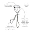 Tweezerman Classic Eyelash Curler, stainless steel, 1 Count (Pack of 1) 🍁 All In One Marketplace Canada