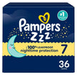 Pampers ZZZ Overnight Diapers, Size 7, Nighttime Protection Disposable Baby Diaper, 1 Pack (Count of 36) 🍁 All In One Marketplace Canada