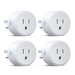Govee Smart Plug, WiFi Plugs Work with Alexa & Google Assistant, Smart Outlet with Timer & Group Controller, WiFi Outlet for Home, No Hub Required, ETL & FCC Certified, WiFi Bluetooth Connect, 4 Pack 🍁 All In One Marketplace Canada