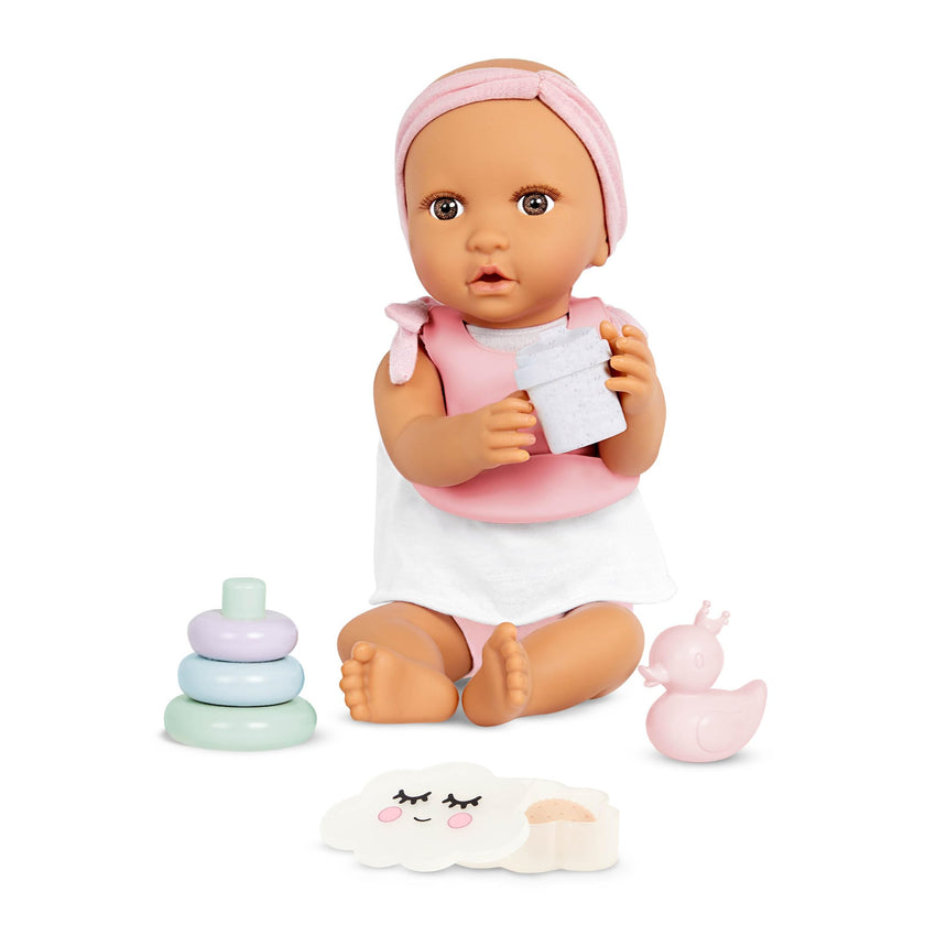 LullaBaby Baby Doll Accessories Meal Time and Changing Set, 19 Pc 🍁 All In One Marketplace Canada