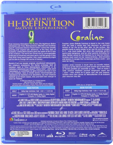 9 / Coraline (Double Feature) - Blu-ray