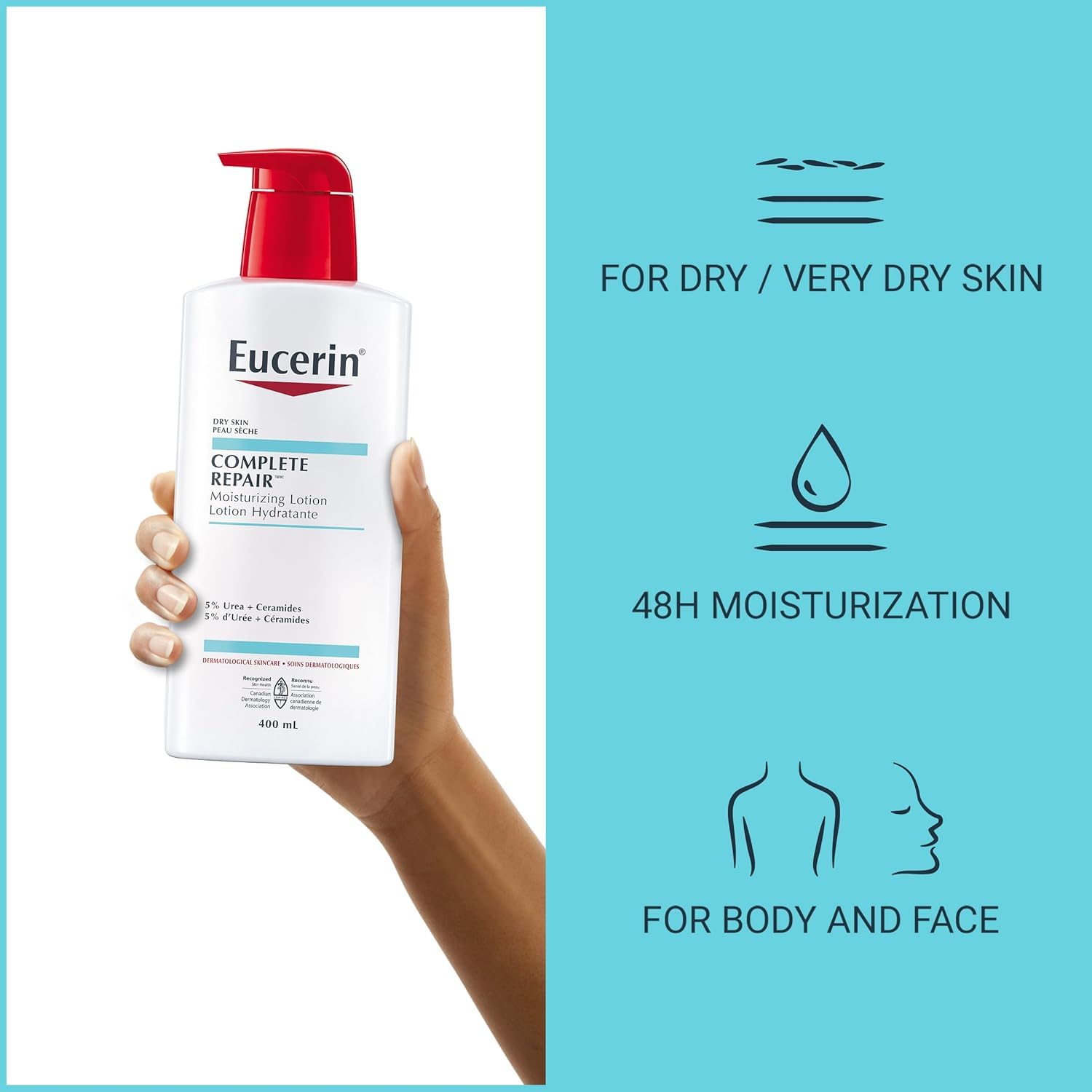 EUCERIN Complete Repair Moisturizing Lotion 400ml 🍁 All In One Marketplace Canada