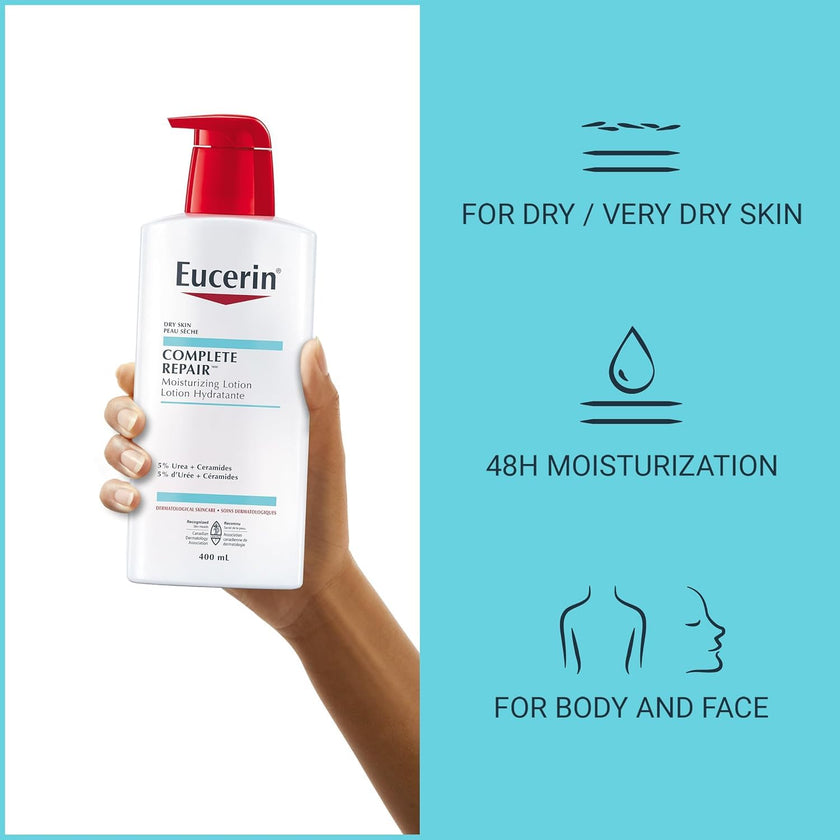 EUCERIN Complete Repair Moisturizing Lotion 400ml 🍁 All In One Marketplace Canada