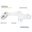 LUXE Bidet NEO 320 - Warm Water Bidet Attachment for Toilet Seat, White 🍁 All In One Marketplace Canada