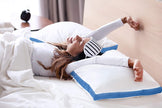 Utopia Bedding Bed Pillows for Sleeping Queen Size (Blue), Set of 2, Soft & Fluffy Pillow with Down Alternative Filling, Cooling, Hotel Quality, Gusseted Pillow for Back, Stomach or Side Sleepers 🍁 All In One Marketplace Canada
