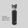 Bubba 24 oz Dualsip Water Bottle with Straw & 2-Way Lid | Leakproof Metal Tumbler | Insulated Stainless Steel | Reusable | Lightweight | Dishwasher Safe | Lead & BPA-Free | Office Siren 🍁 All In One Marketplace Canada