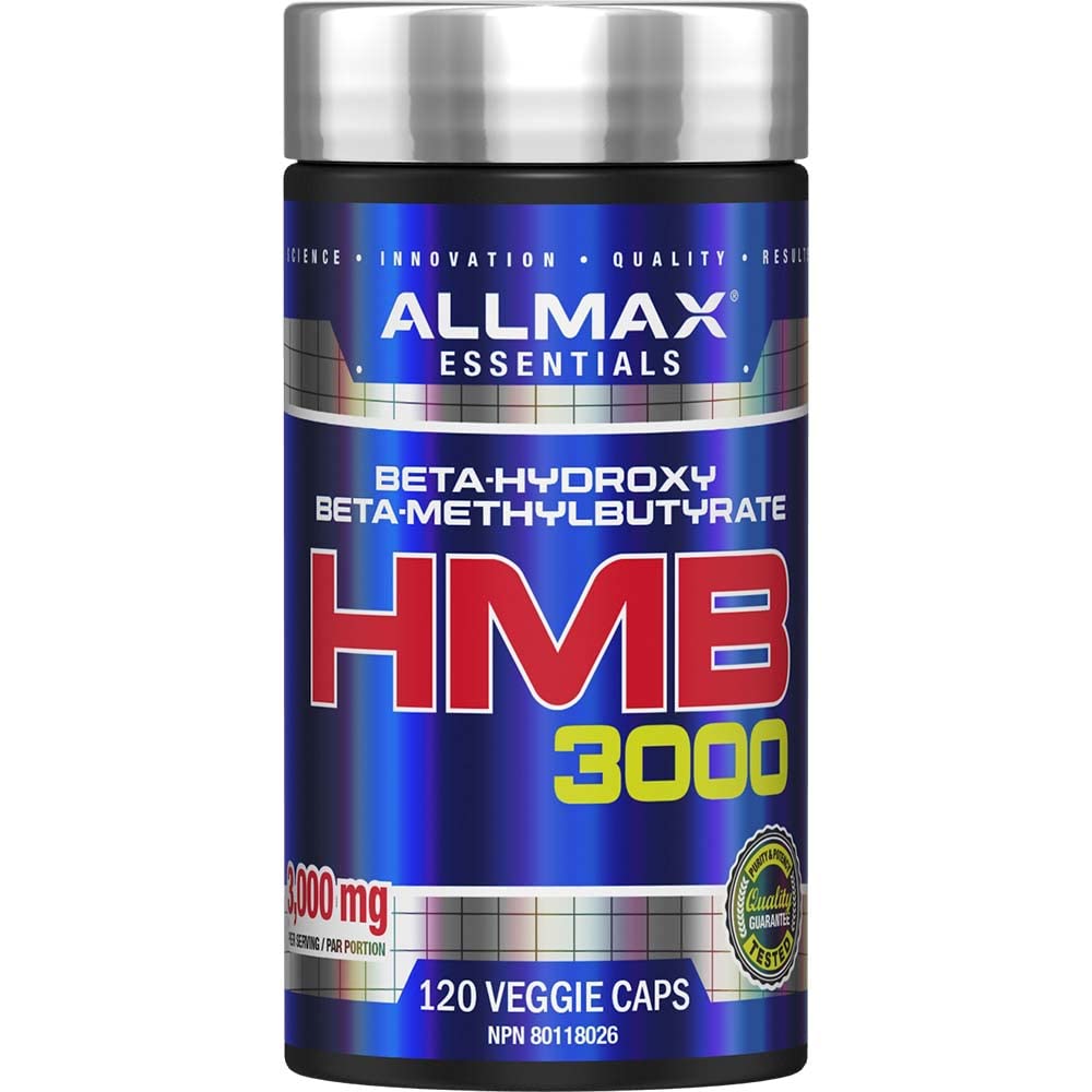ALLMAX HMB Capsules, 3000 mg, 120 Count, 30 Servings 🍁 All In One Marketplace Canada
