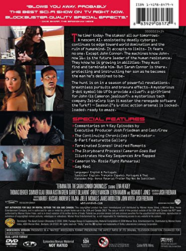 Terminator: The Sarah Connor Chronicles / The Complete Second Season - DVD (Used)