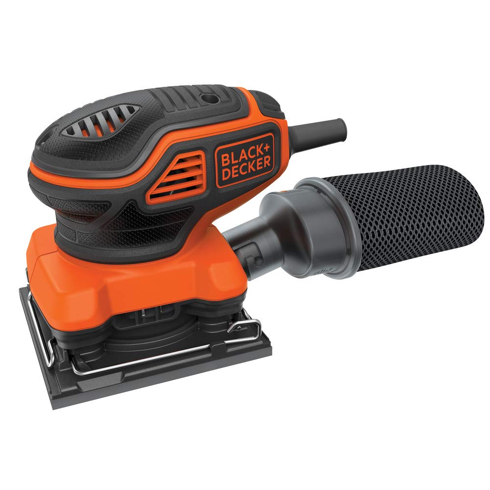 BLACK+DECKER 2.0 Amp Electric 1/4 Sheet Orbit Sander (BDEQS300) 🍁 All In One Marketplace Canada