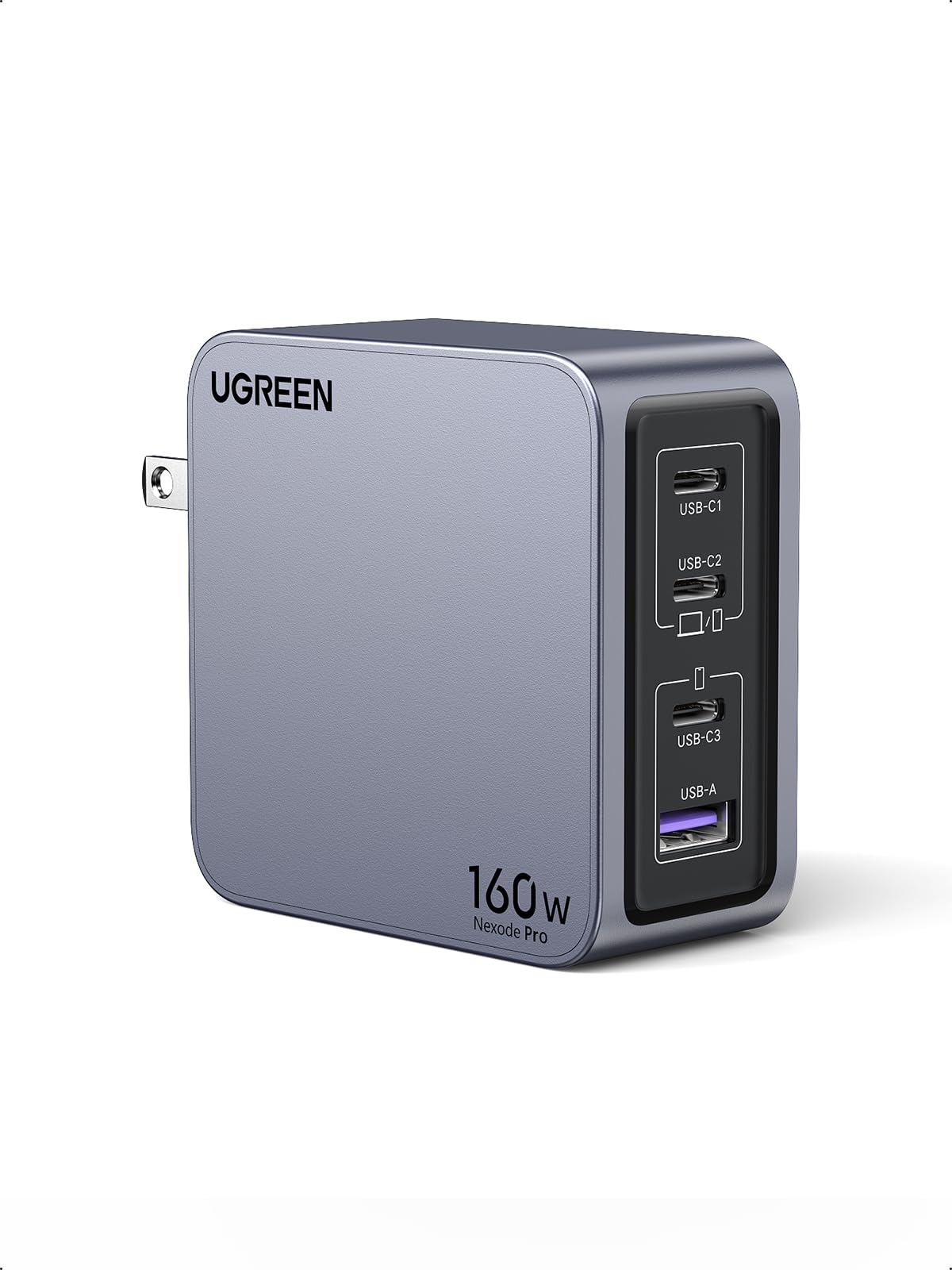 UGREEN Nexode Pro 160W USB C Charger, 4-Port PD3.1 140W GaN Charger Block Compact PPS Fast Charger for MacBook Pro M4, Pixelbook, XPS, iPad, iPhone 17 Pro Max, Galaxy S26 S25, Pixel 10, Steam Deck 🍁 All In One Marketplace Canada