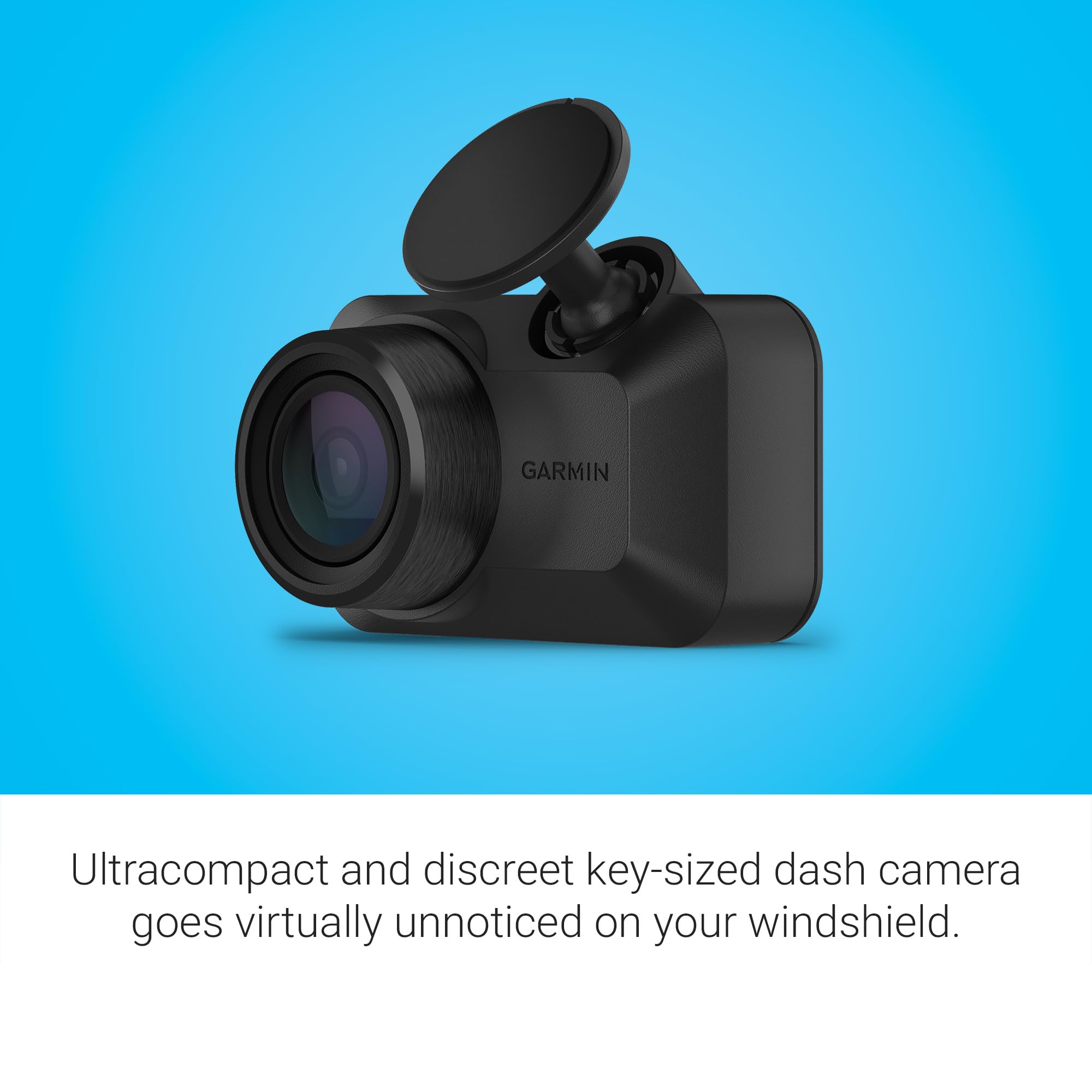 Garmin Dash Cam™ Mini 3, Ultracompact 1080p HD Dash Cam with a 140-degree Field of View, Built in Clarity™ Polarizer, Voice Controlled, Automatic Recording 🍁 All In One Marketplace Canada