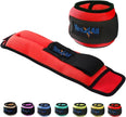 Yes4All Set of 2 Ankle/Wrist Weight Neoprene – Comfort Fit with Adjustable Strap - Ideal for Walking, Fitness, Cardio Exercise (5 lbs, Red) 🍁 All In One Marketplace Canada